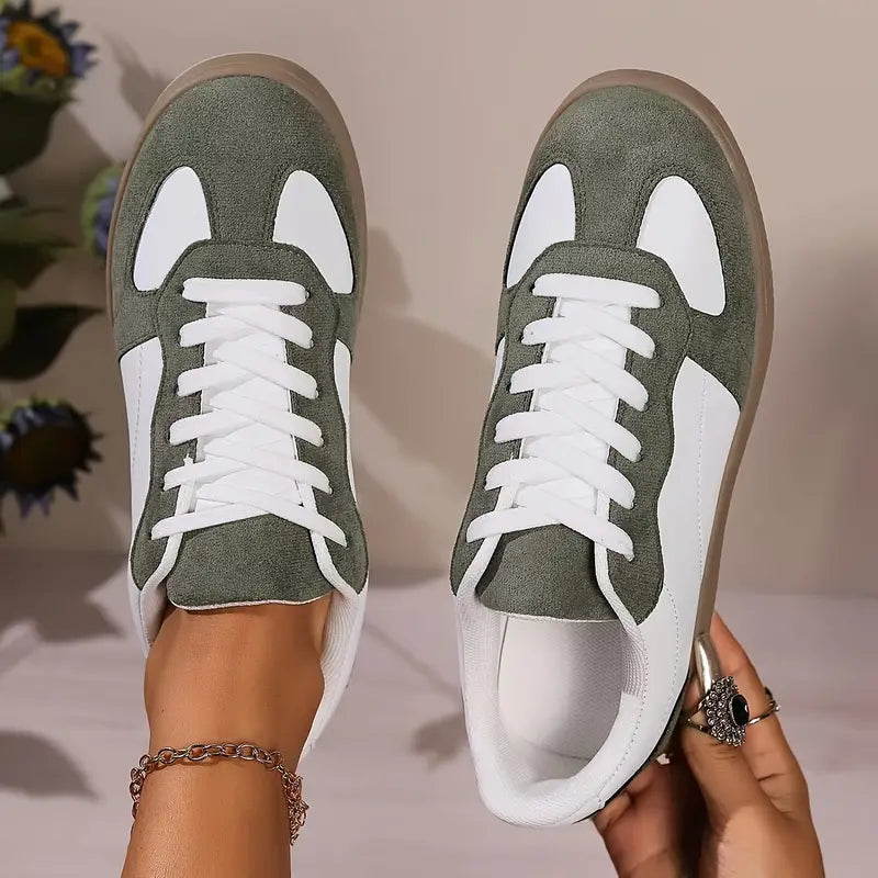 Nika | Stylische Skateschuhe mit Weicher Sohle und Schnürung