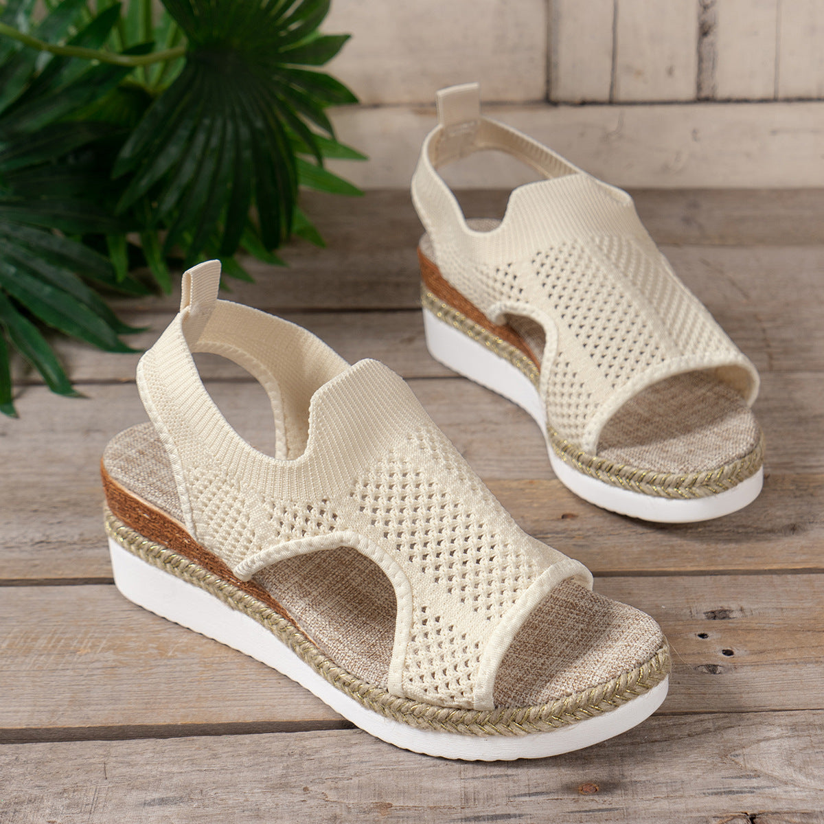 Hellie | Bequeme Sommer Keilsandalen für Damen