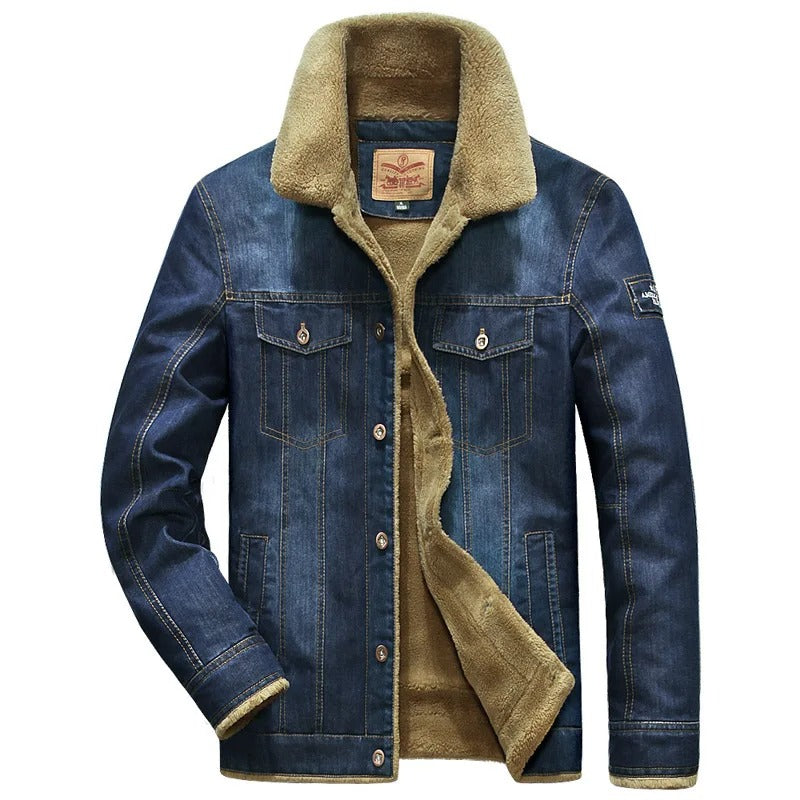Eberhard | Bequeme Herren Winterjacke mit Fleece-Innenseite