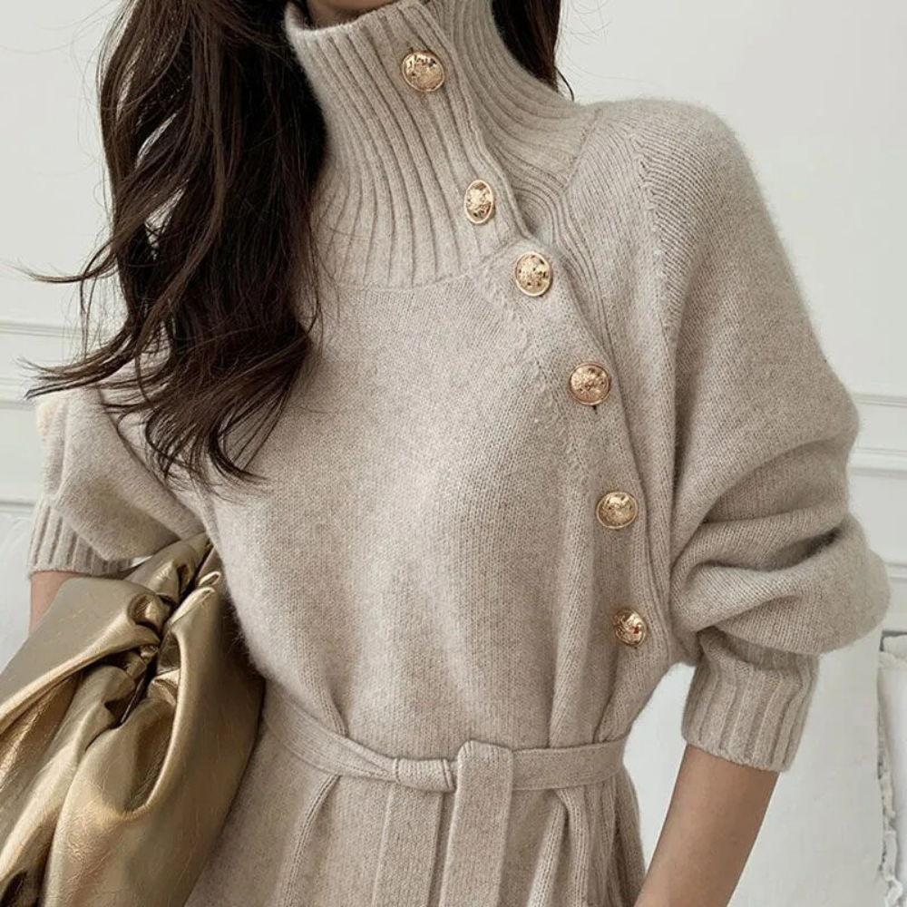 Rainde | Warmes Winterkleid für Frauen