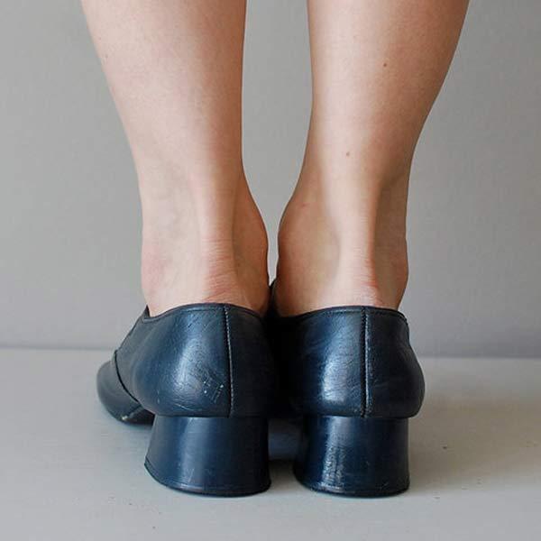 Beatrice | Keilsandalen aus leder mit orthopädische schnalle