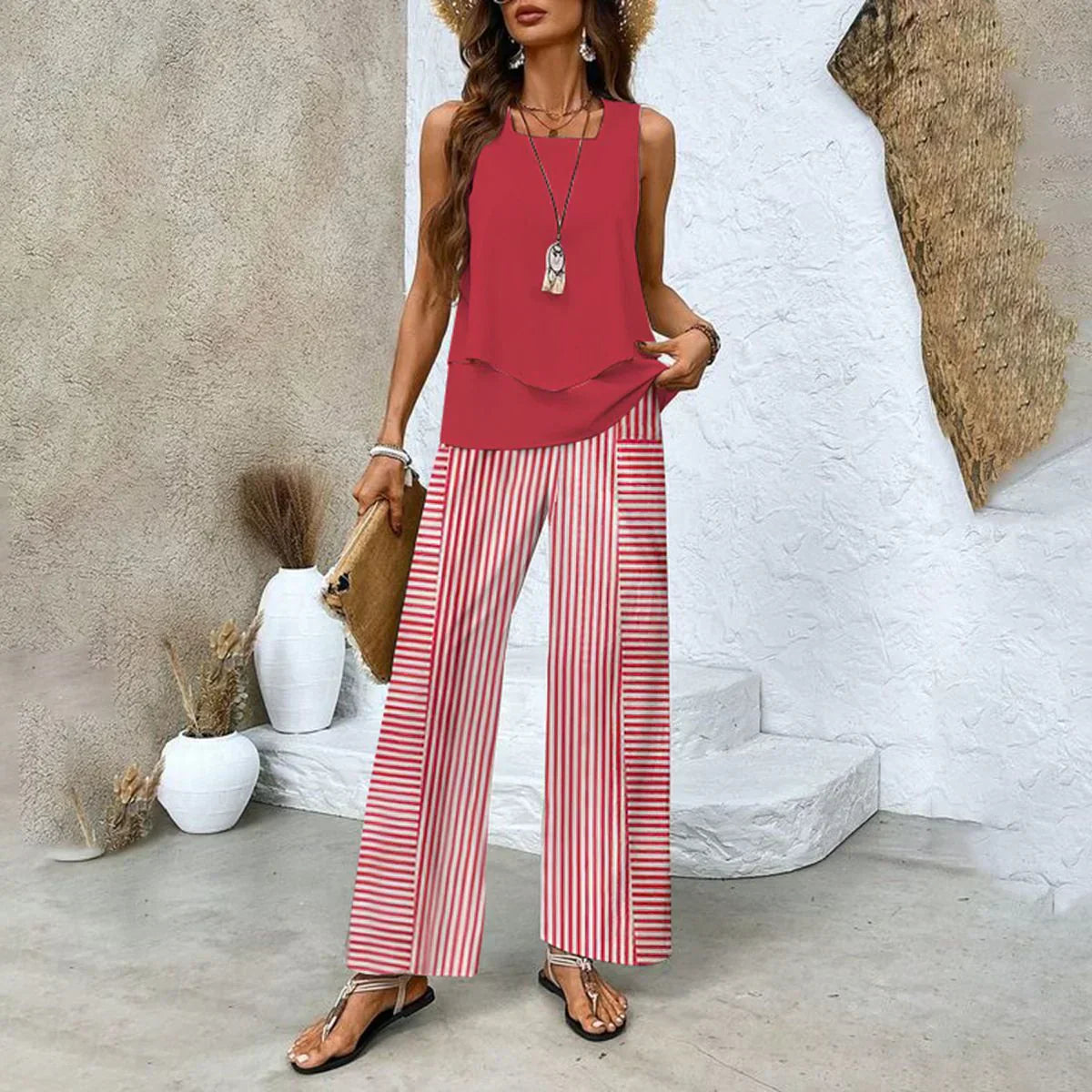 Eliza | Trendiges 2-teiliges Sommer-Set