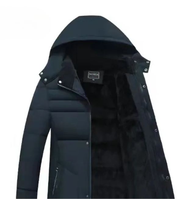 Bertrand | Winterjacke für Herren mit weicher Fellfütterung und Sturmklappe