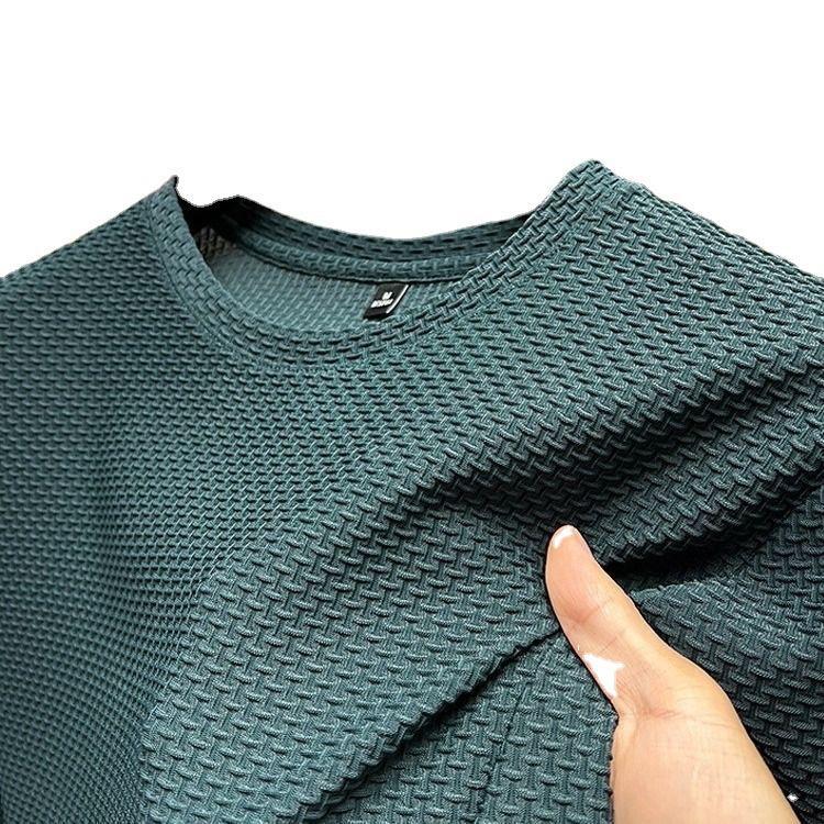 Toni | Atmungsaktives Mesh Runder T-shirt für den Sommer