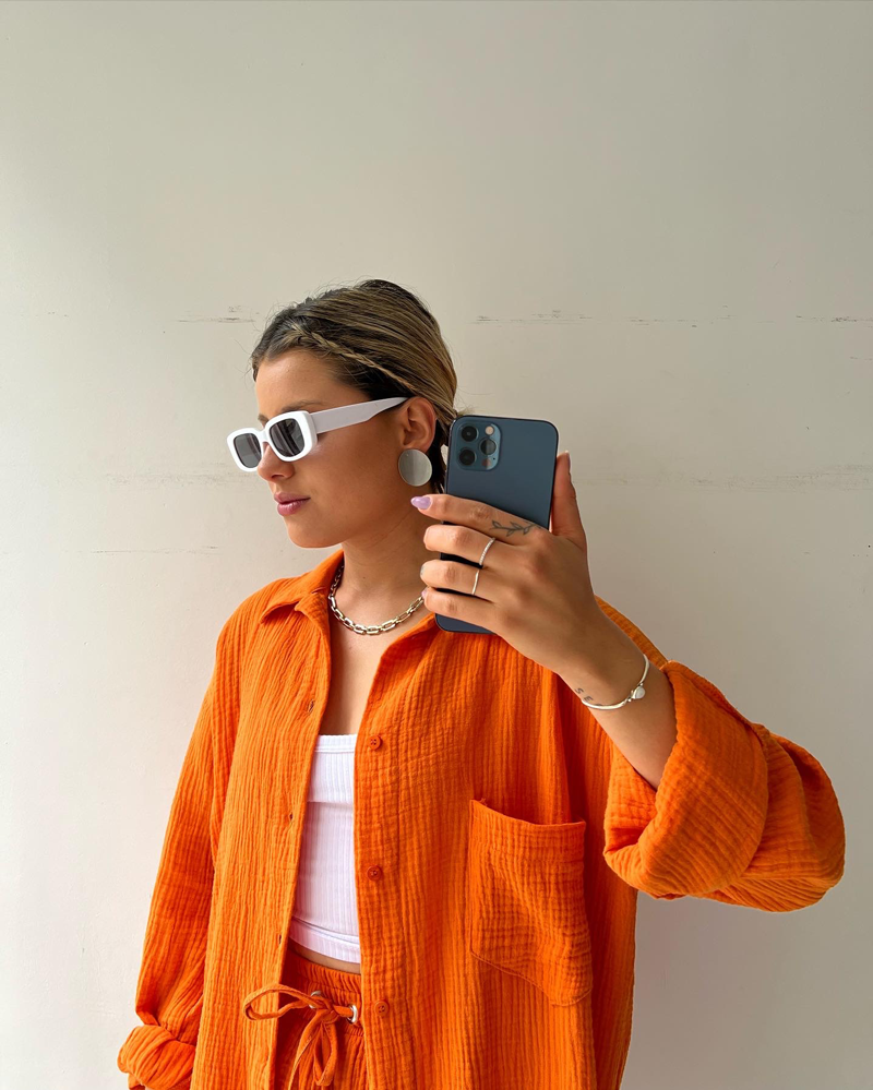 Rebecca - Summer Vibes Damen Zweiteiliges Sommer Set