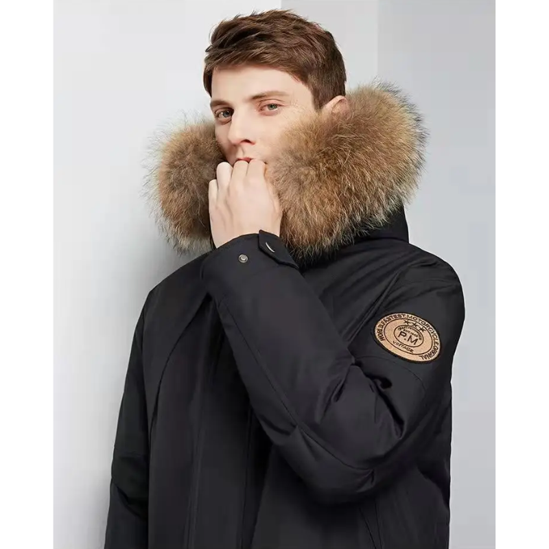 Salva | Herren Winter Parka mit Fellkapuze