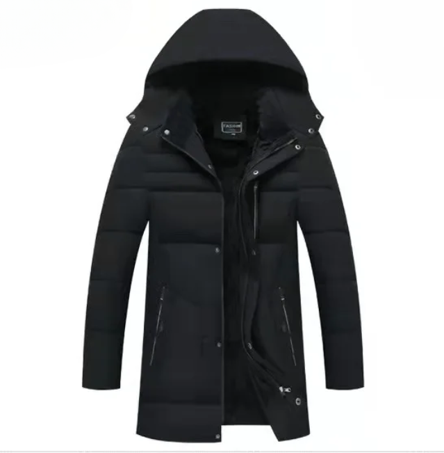 Bertrand | Winterjacke für Herren mit weicher Fellfütterung und Sturmklappe