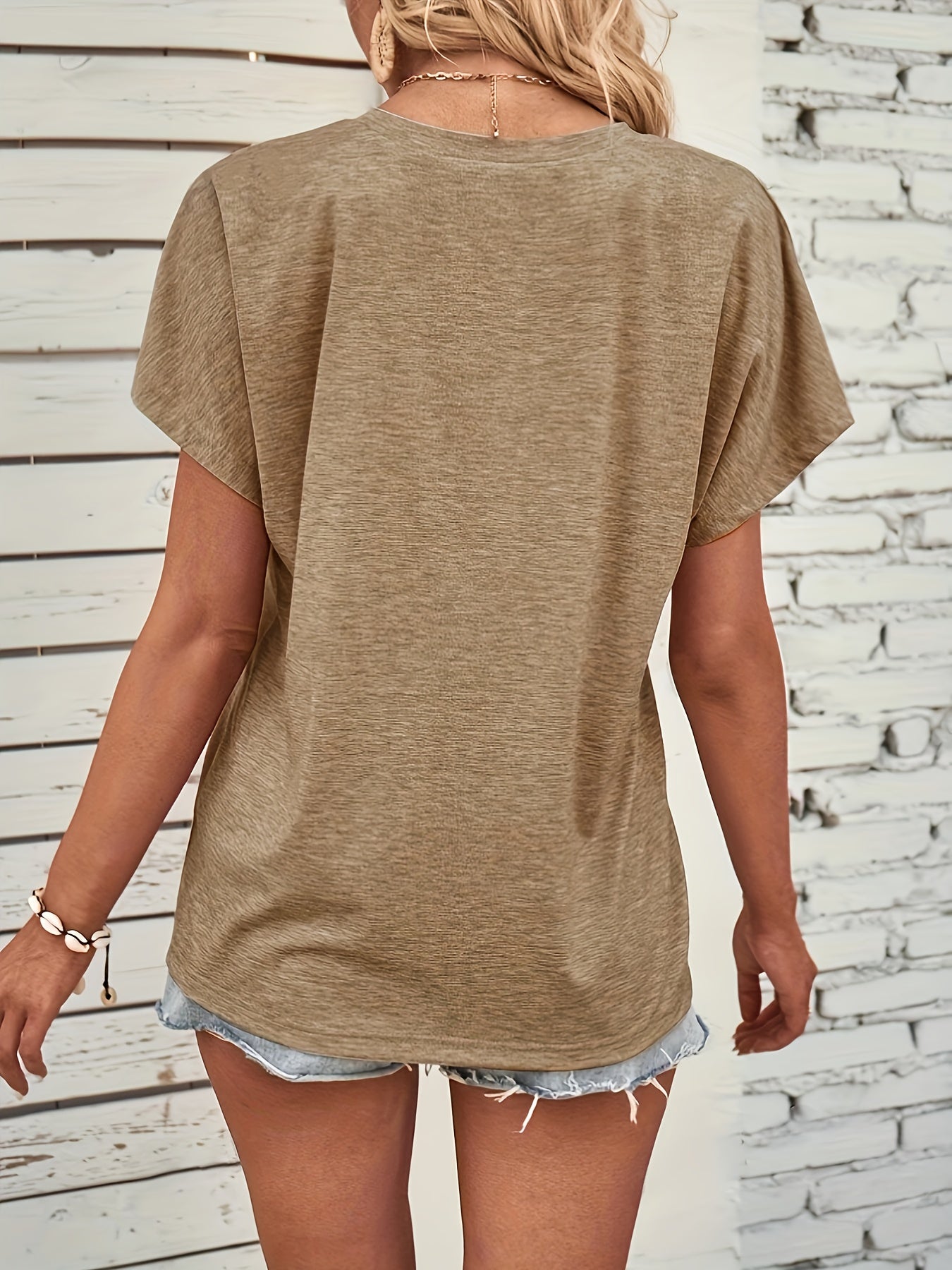Juul | Olivgrünes T-Shirt