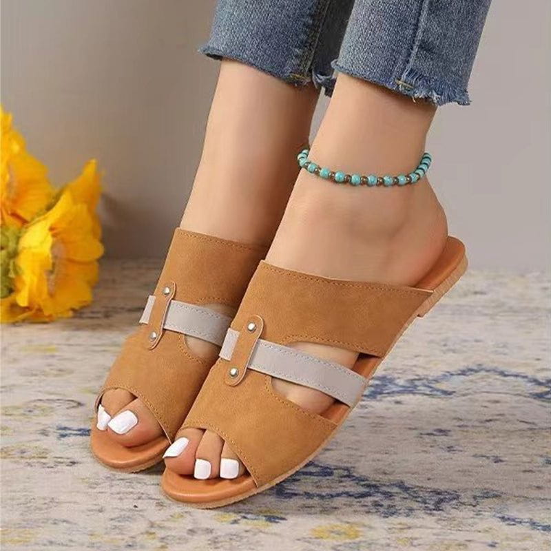 Kristale | Sommer Damen Sandalen mit offener Zehe