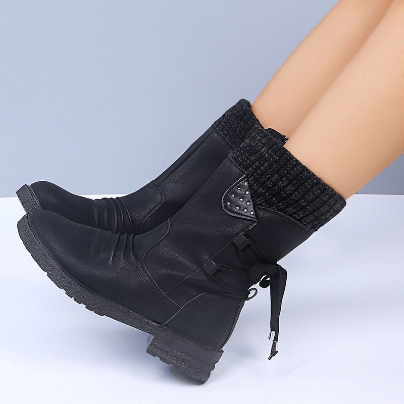 Ruvorin | Luxus-Woll-Winterstiefel aus italienischem Rindsleder