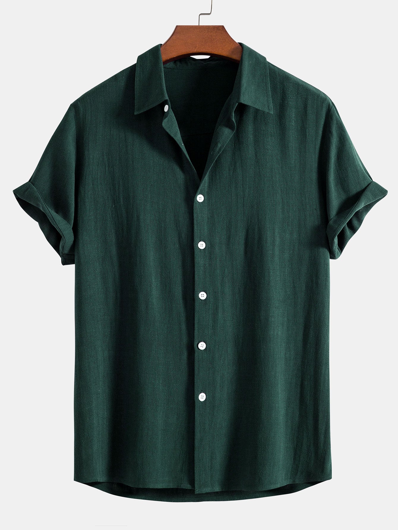 Reychelle | Style Sommer Leinen Kurzärmliges Polo Hemd für Herren