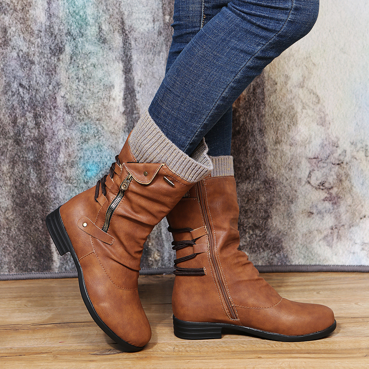 Ysaria | Ortho Zipper Winterstiefel