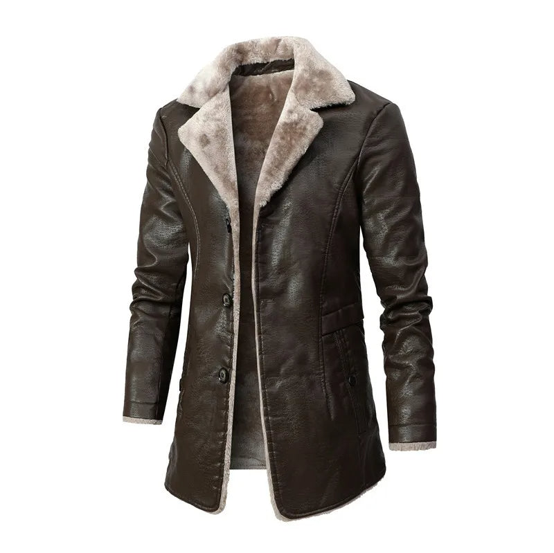 Ocean | Warmer Wintermantel für Damen mit Fleece-Innenseite und Knöpfen