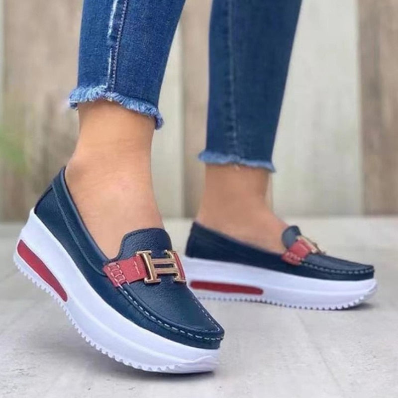 Yelena | Orthopädische Turnschuhe mit dickem Boden