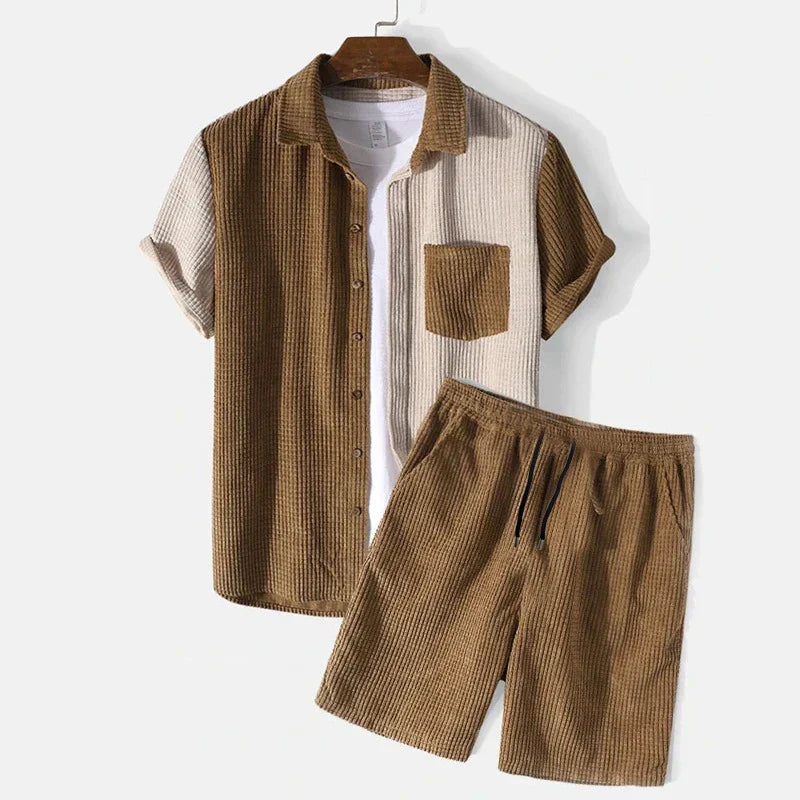 Carci | Elegantes Corduroy Sommer Outfit für Herren