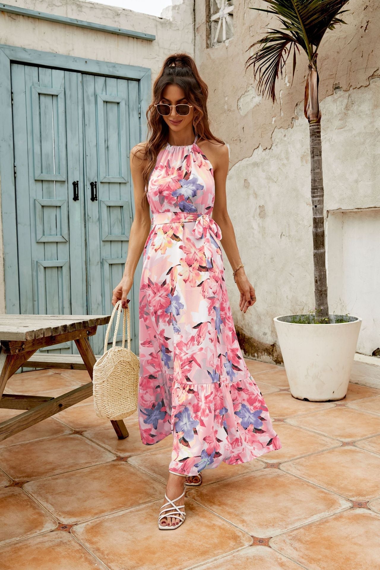 Wendi | Sommerkleid mit Rundhalsausschnitt