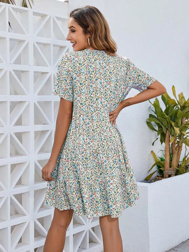 Bluni | Sommer Blumenkleid
