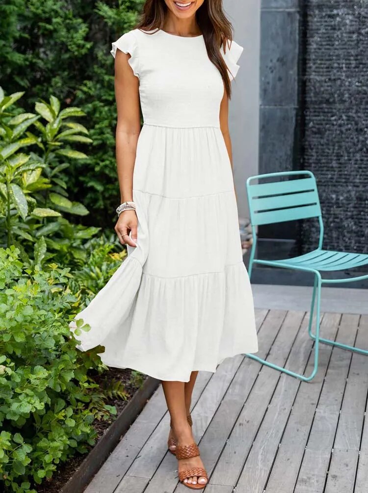 Maura | Bequemes Maxikleid für den Sommer