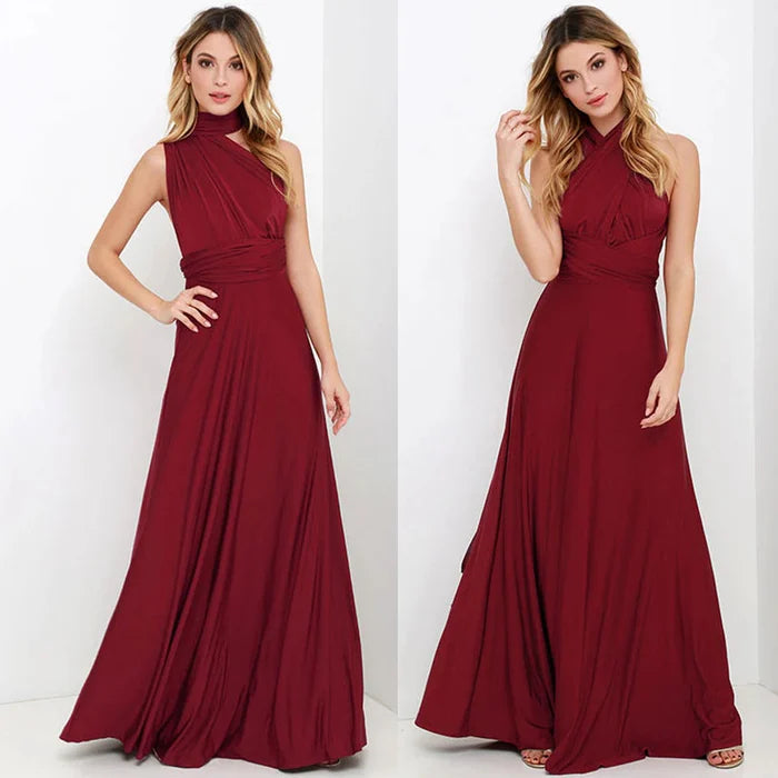 Kerensa | Elastisches Wickelkleid mit Riemen