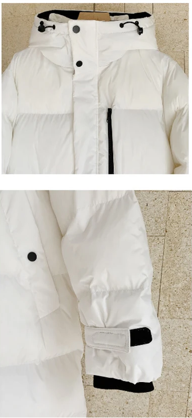 Rosaballe | Trendiger langer Winter-Parka mit Kapuze