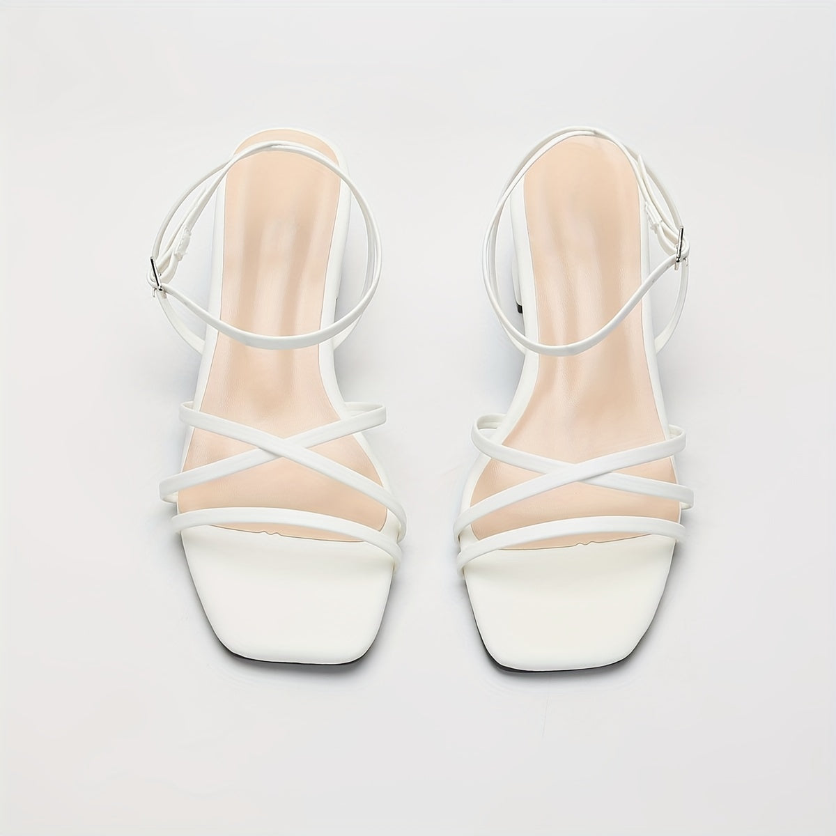 Zephyrah | Zweifarbige Strappy-Sandalen