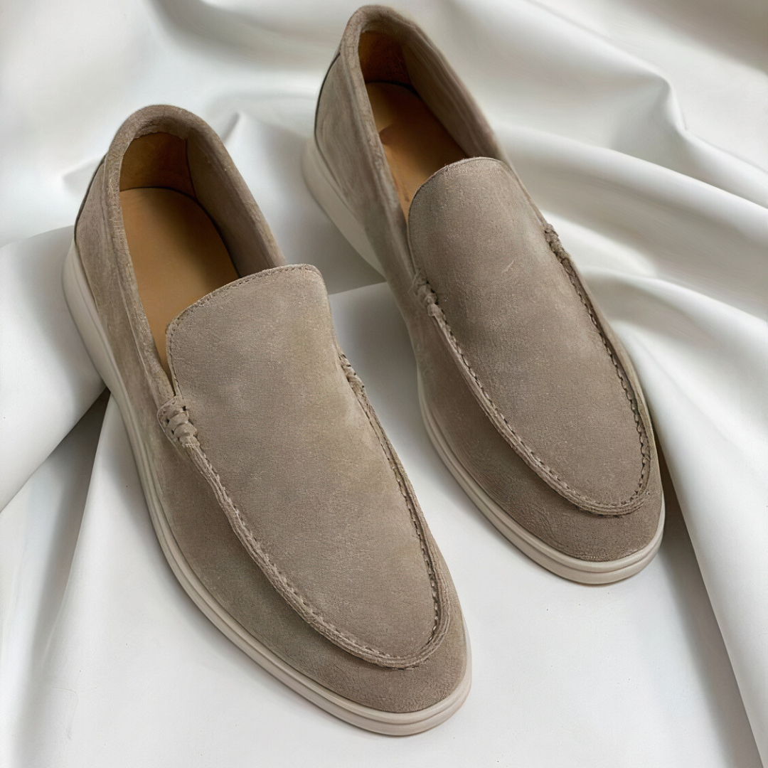 Hele | Vintage Herren Leder Loafers