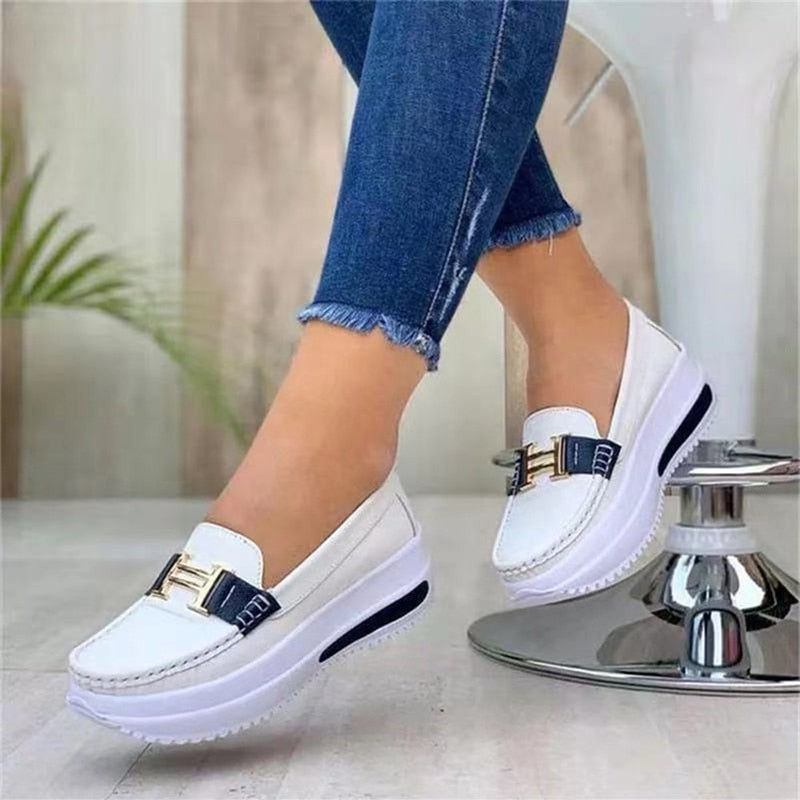 Yelena | Orthopädische Turnschuhe mit dickem Boden