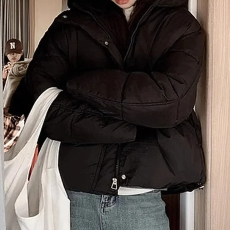 Chantel | Winterjacke für Damen, Steppjacke mit Kapuze, Modernes Design, Reißverschluss