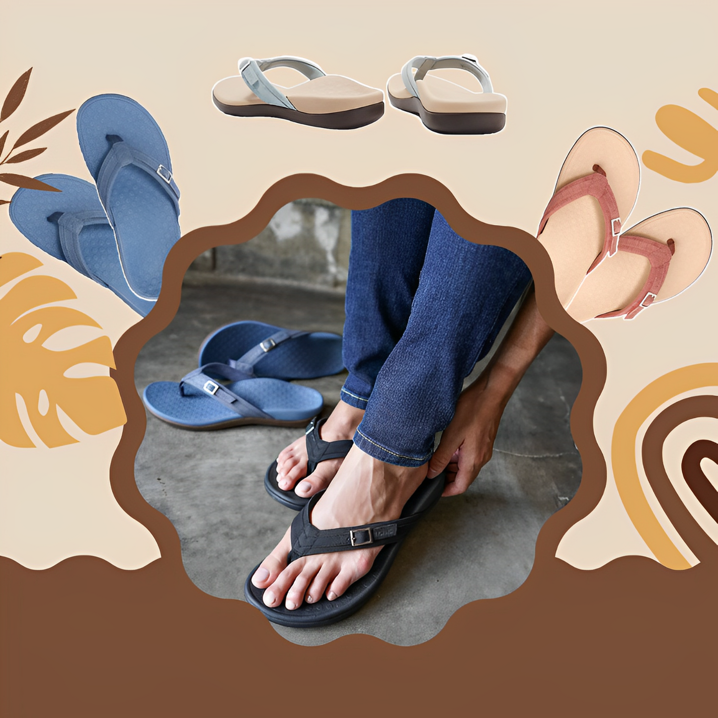 Elysian | Orthopädische Sommer-Sandalen