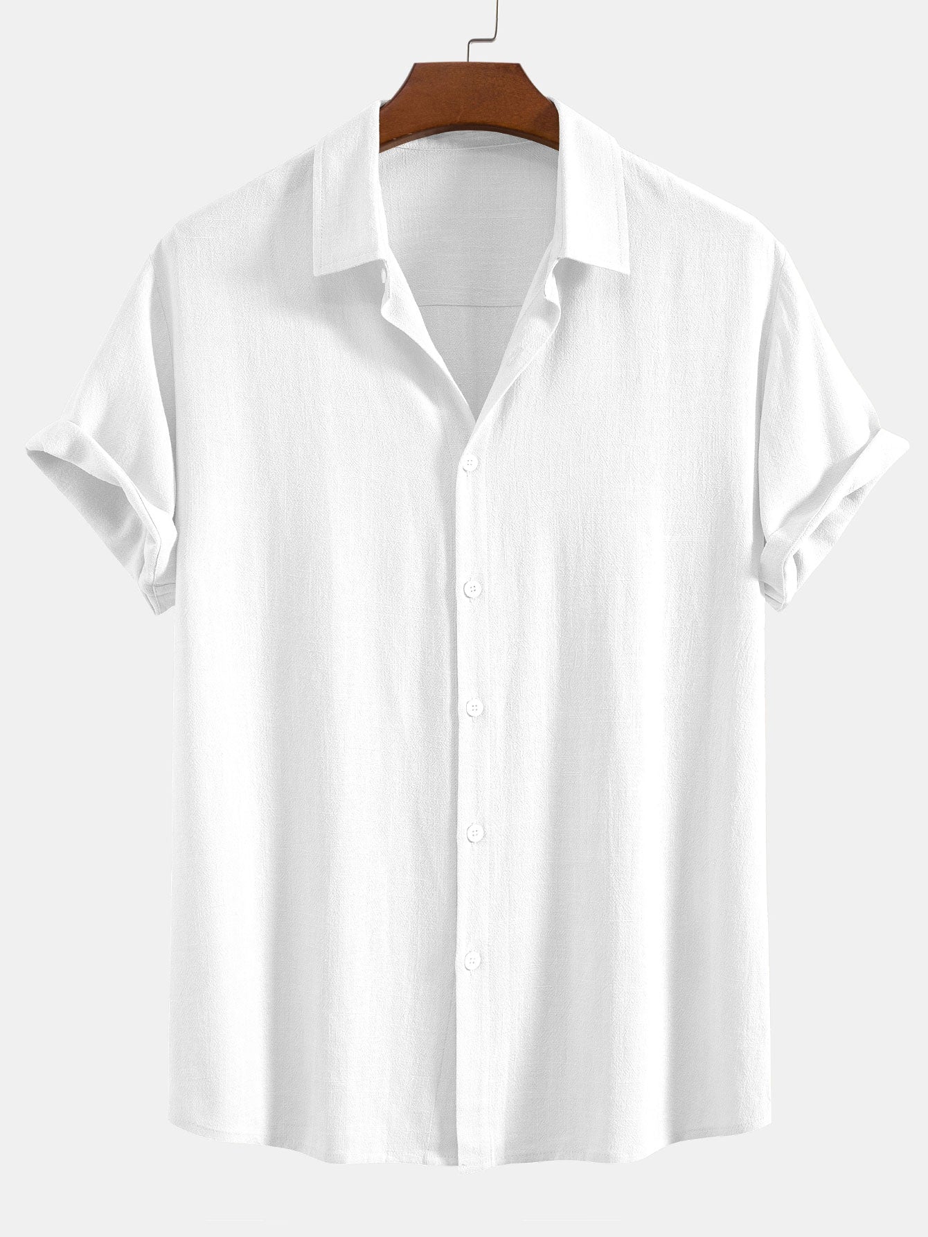 Reychelle | Style Sommer Leinen Kurzärmliges Polo Hemd für Herren