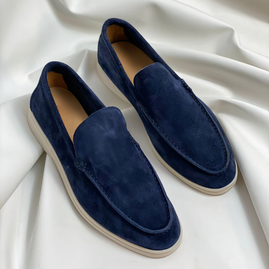 Hele | Vintage Herren Leder Loafers