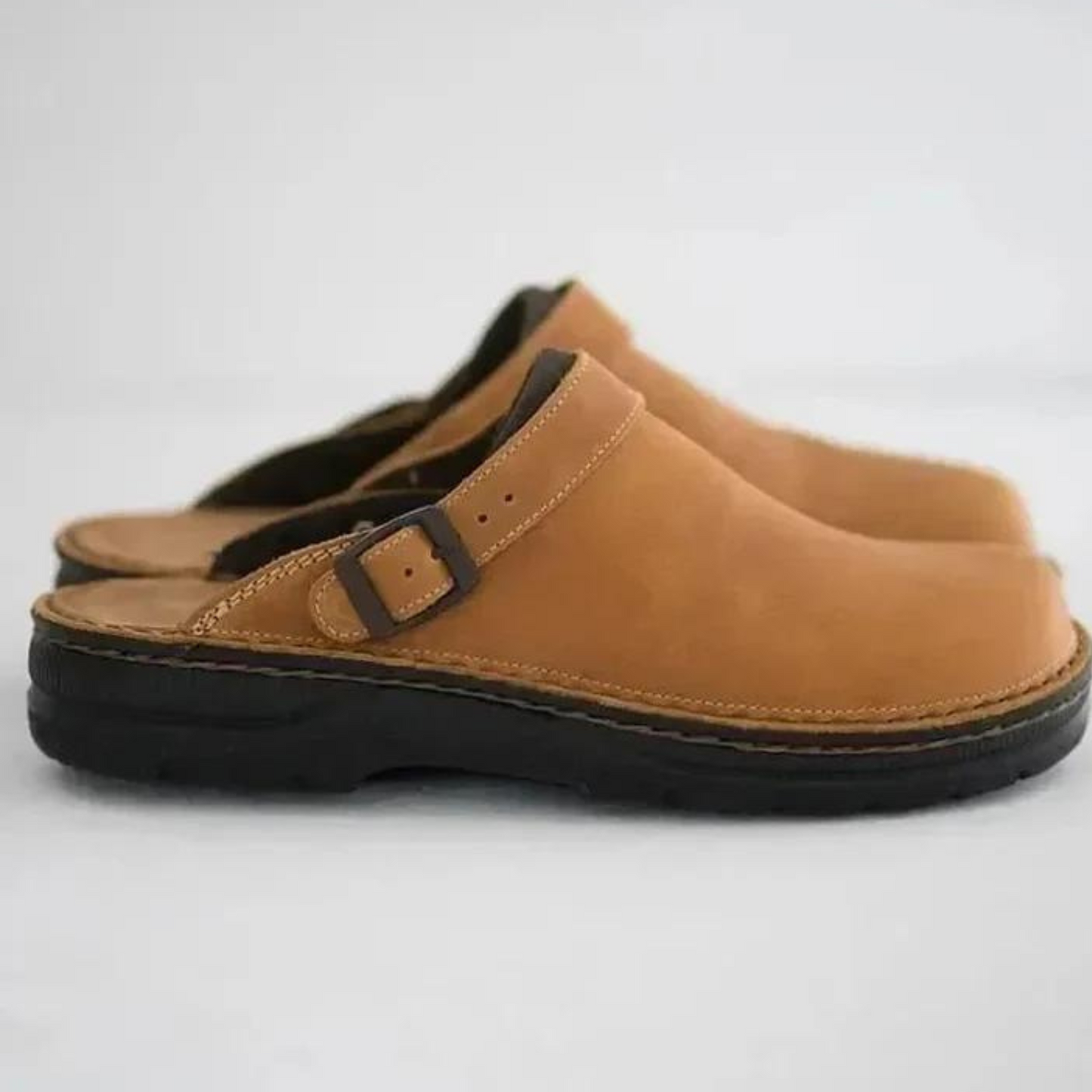 Xanthina | Sommer Herren-Pantoffeln PU-Leder