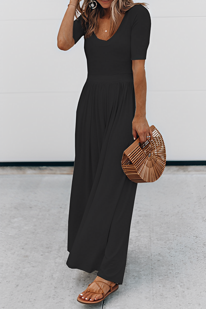 Zorina | U-Neck Jumpsuit