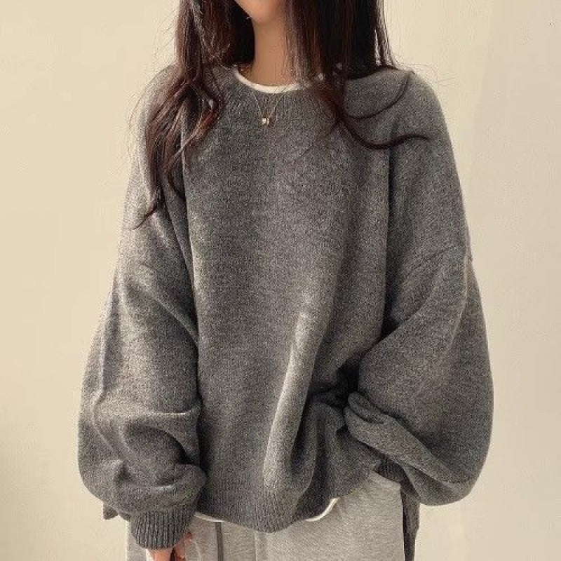 Rainah | Bequemer Pullover mit weiten Laternenärmeln