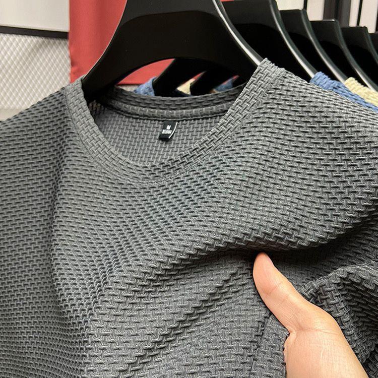 Toni | Atmungsaktives Mesh Runder T-shirt für den Sommer