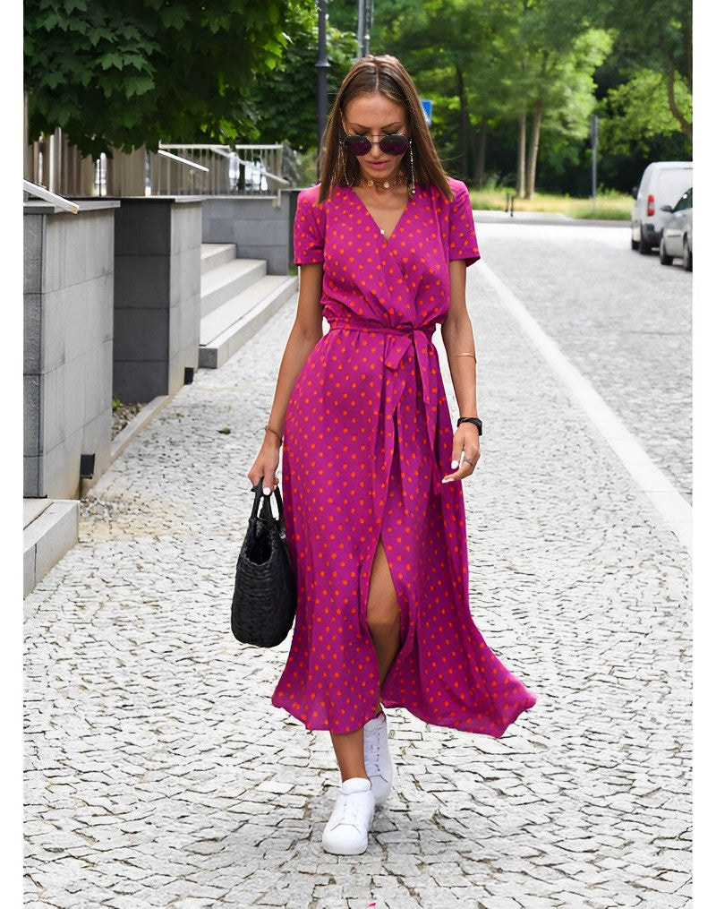 Sabina | Kleid mit Blumendruck Frühling/Sommer