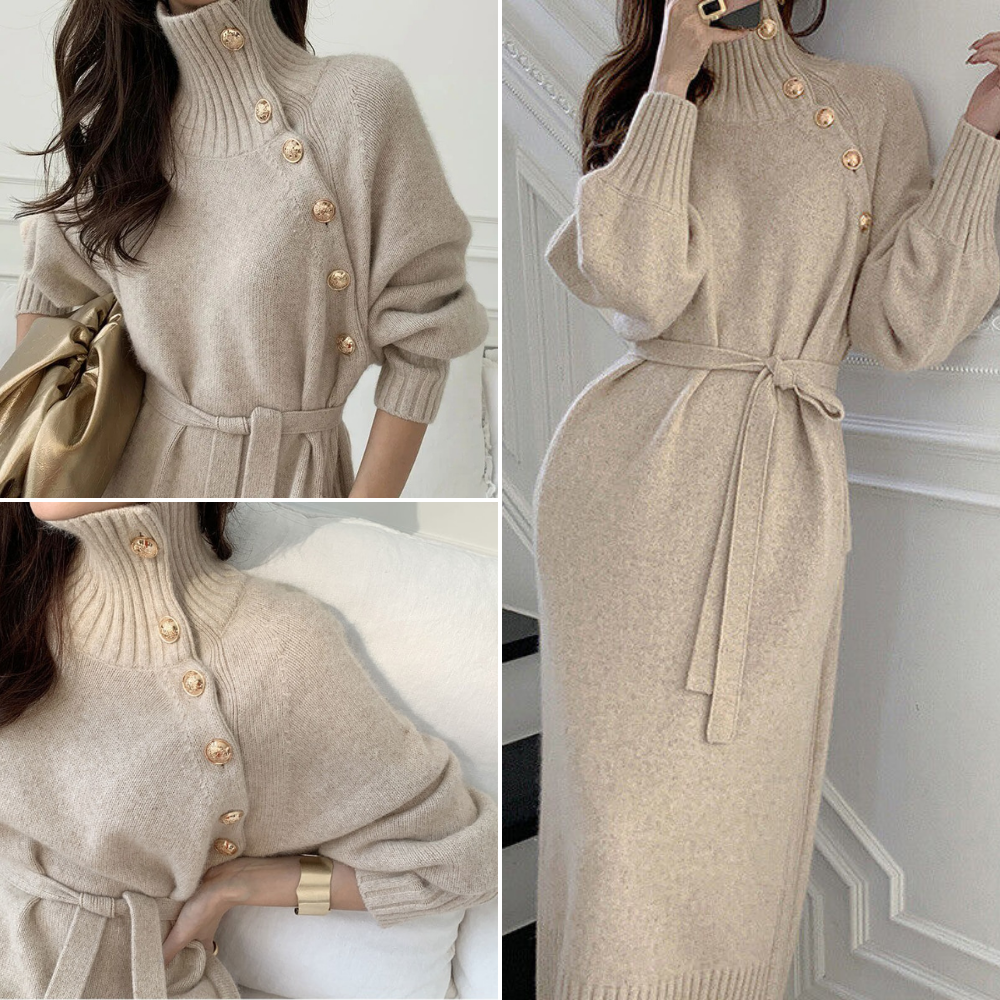 Rainde | Warmes Winterkleid für Frauen