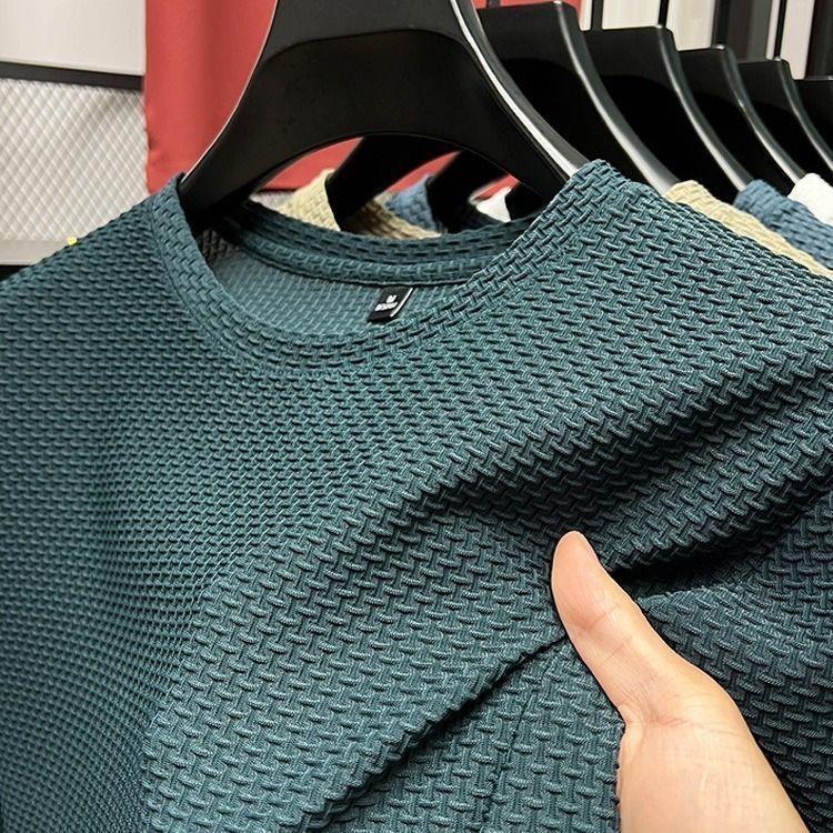 Toni | Atmungsaktives Mesh Runder T-shirt für den Sommer