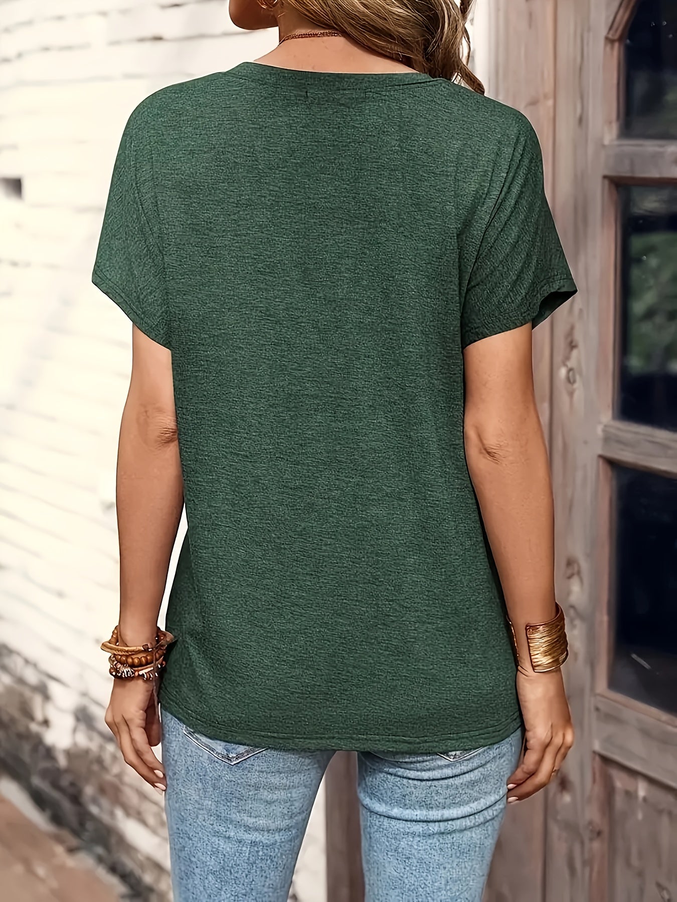 Juul | Olivgrünes T-Shirt