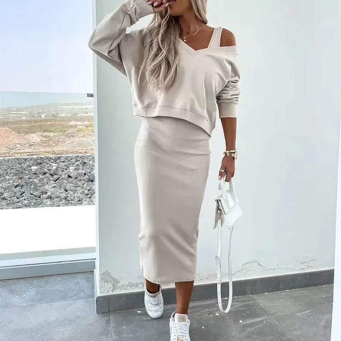 Yazzi | Kleid mit Pullover