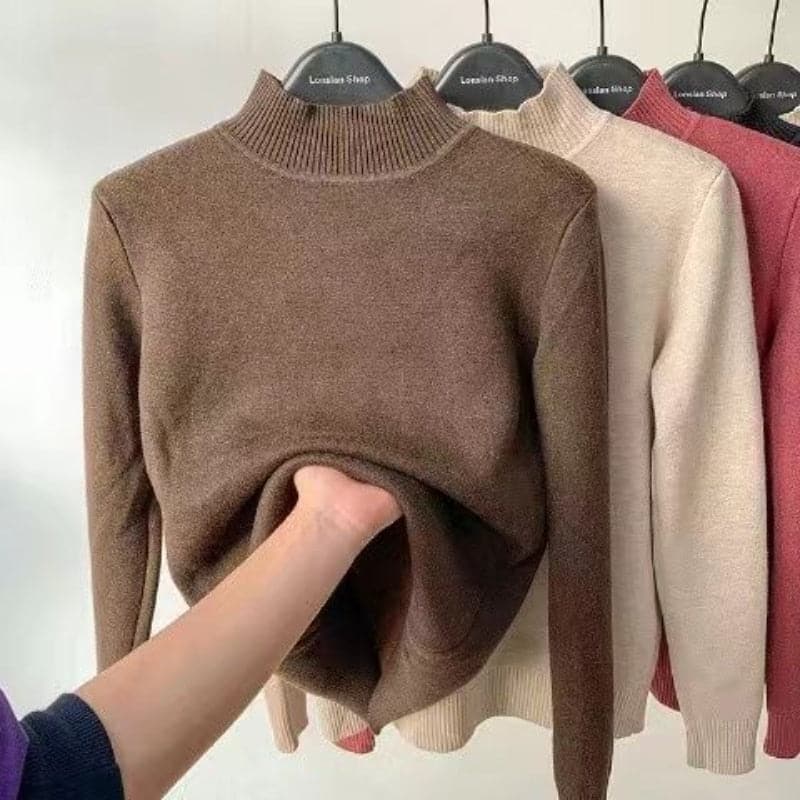 Teodora | Elegante Turtleneck Herbst-Winter-Pullover für Damen