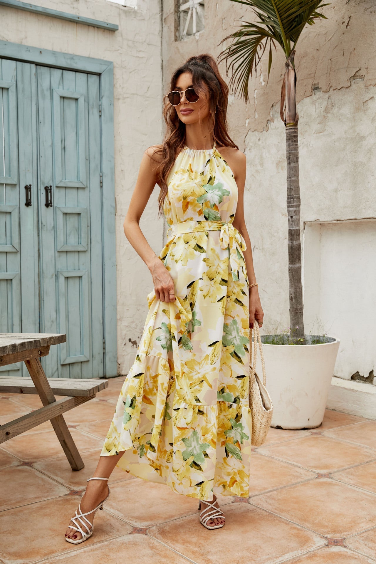 Wendi | Sommerkleid mit Rundhalsausschnitt