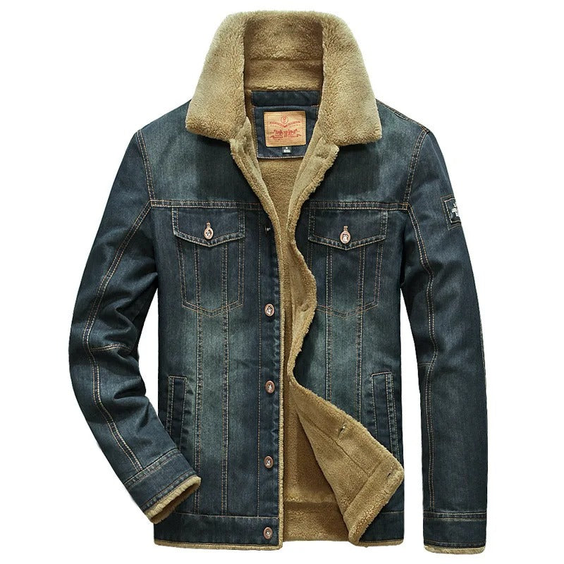 Eberhard | Bequeme Herren Winterjacke mit Fleece-Innenseite