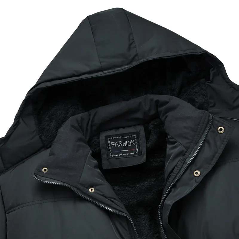 Emeric | Winterjacke für Herren mit Kapuze und Fellfütterung