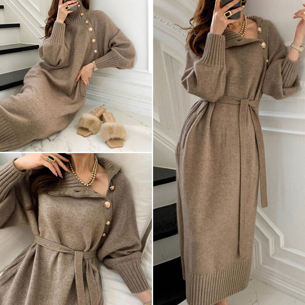 Rainde | Warmes Winterkleid für Frauen