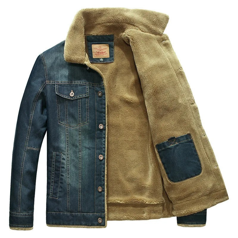 Eberhard | Bequeme Herren Winterjacke mit Fleece-Innenseite