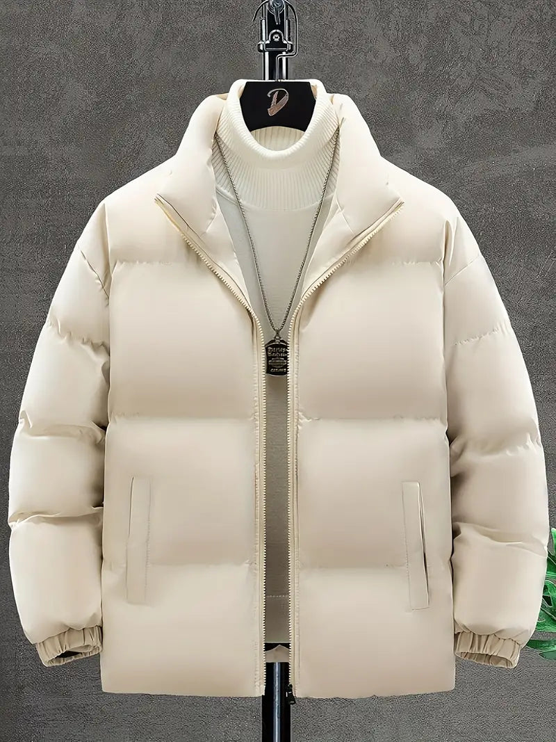 Cedrice | Herren Winter-Daunenjacke mit Reißverschluss