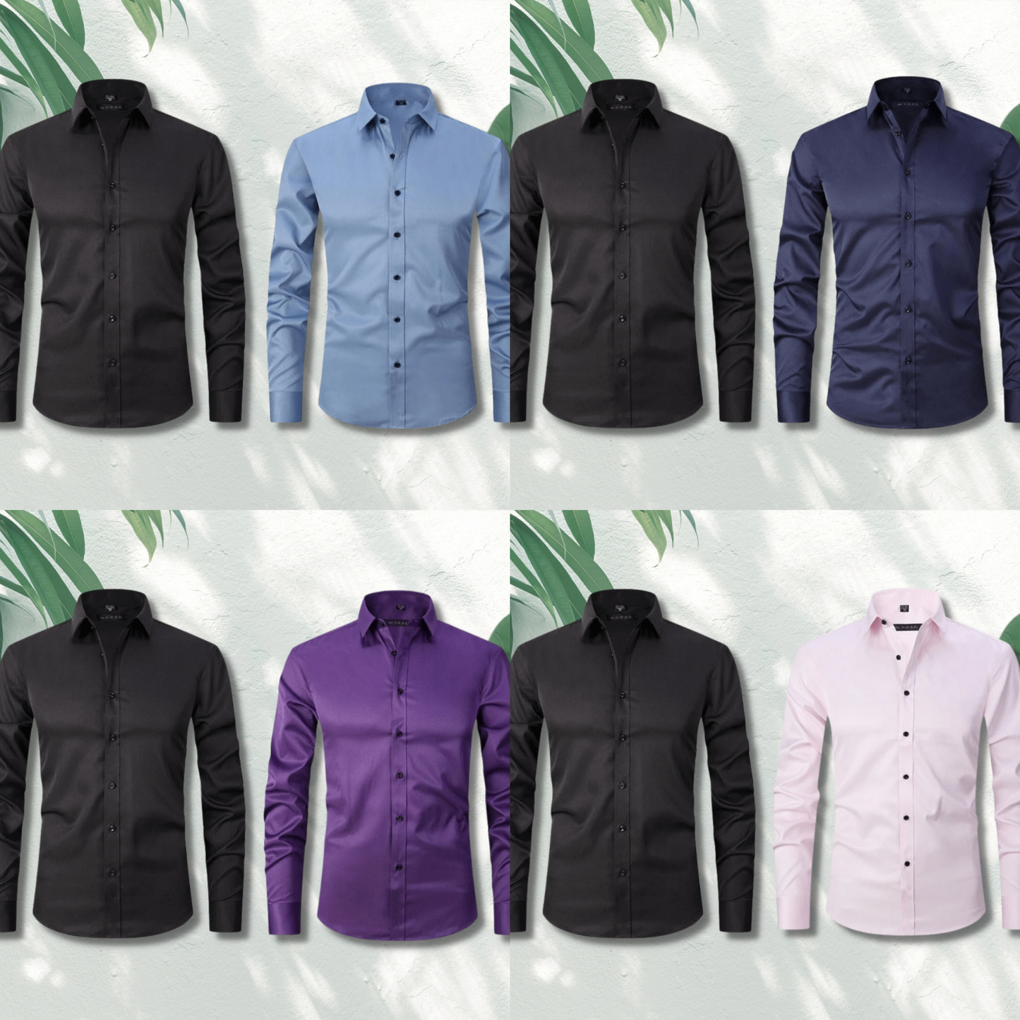 Jul | Stretch Anti-Falten-Hemd