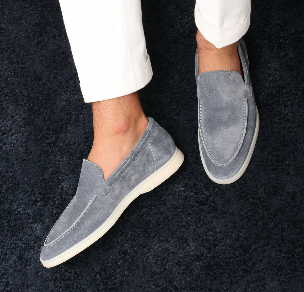 Vieno | Klassische Herren Loafers aus Wildleder