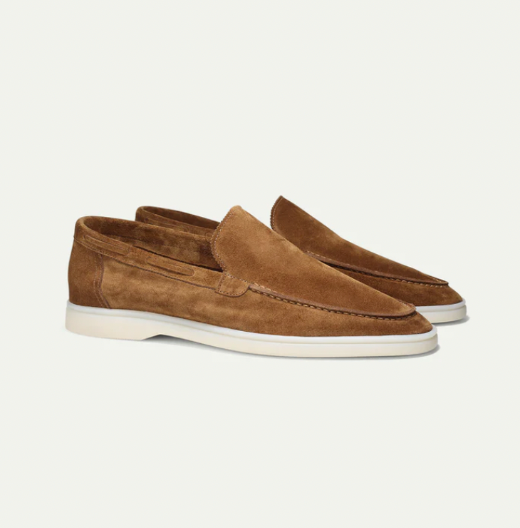 Vieno | Klassische Herren Loafers aus Wildleder